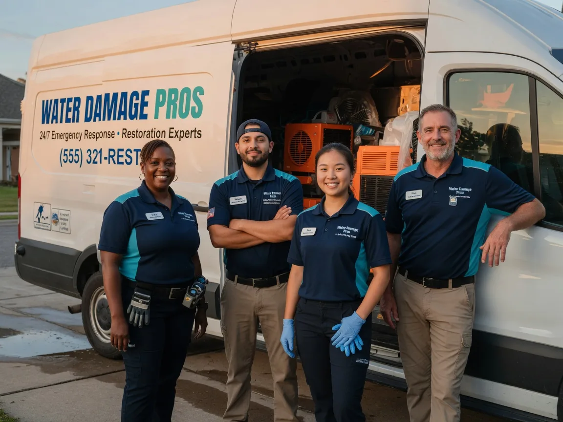 Water Damage Restoration company in Lindsay, TX